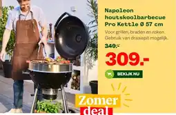 Welkoop Napoleon houtskoolbarbecue Pro Kettle aanbieding