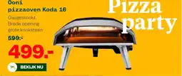 Welkoop Ooni pizzaoven Koda 16 aanbieding