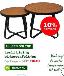 Welkoop Lesli Living bijzettafeltjes aanbieding