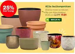 Welkoop Alle buitenpotten aanbieding