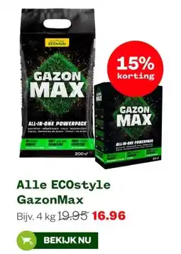 Welkoop Alle ECOstyle GazonMax aanbieding