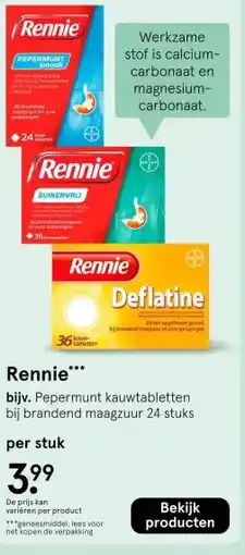 Etos Rennie aanbieding