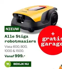 Welkoop Alle Stiga robotmaaiers aanbieding