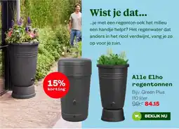 Welkoop Alle Elho regentonnen aanbieding