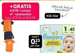 Etos KNVB-romper of-speelpakje t.w.v. €14.95 of €24.95' aanbieding