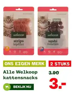 Welkoop Alle Welkoop kattensnacks aanbieding