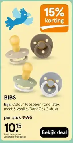 Etos BIBS aanbieding