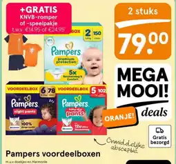 Etos Pampers voordeelboxen aanbieding