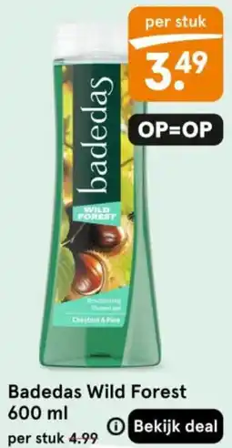 Etos Badedas Wild Forest aanbieding
