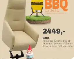 Trendhopper Relaxfauteuil Nora sta-op functie aanbieding