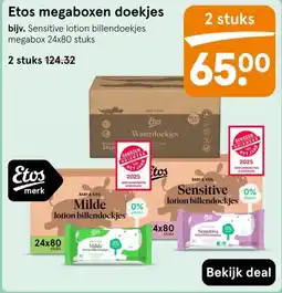 Etos Etos megaboxen doekjes aanbieding