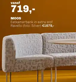 Trendhopper Eetkamerbank Moos aanbieding