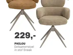 Trendhopper Eetkamerstoel Philou Movie Curry aanbieding
