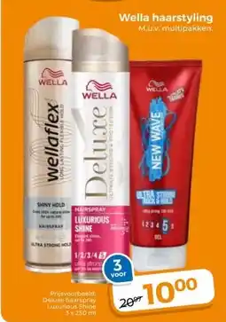 Trekpleister Wella haarstyling aanbieding