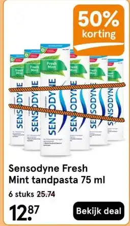 Etos Sensodyne Fresh aanbieding