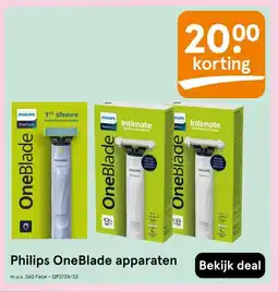 Etos Philips OneBlade apparaten aanbieding