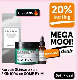 Etos Korean Skincare van SKIN1004 en SOME BY MI aanbieding