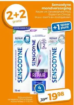 Trekpleister Sensodyne mondverzorging aanbieding