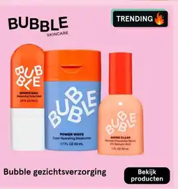 Etos Bubble gezichtsverzorging aanbieding