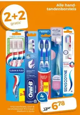 Trekpleister Alle hand- tandenborstels aanbieding