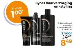 Trekpleister Syoss haarverzorging en -styling aanbieding