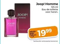 Trekpleister Joop! Homme aanbieding