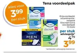 Trekpleister Tena voordeelpak aanbieding