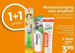 Trekpleister Mondverzorging voor kinderen aanbieding