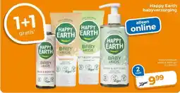 Trekpleister Happy Earth babyverzorging aanbieding