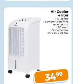 Trekpleister Air Cooler 4 liter aanbieding