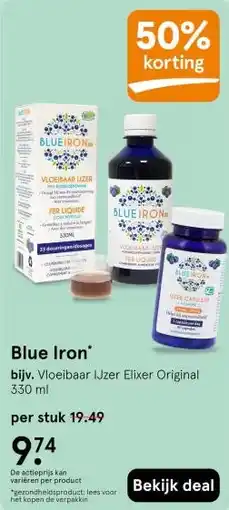 Etos Blue Iron aanbieding
