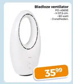 Trekpleister Bladloze ventilator aanbieding