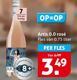 Hoogvliet Artis 0,0 rosé aanbieding