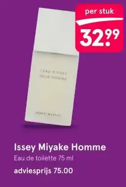 Etos Issey Miyake Homme aanbieding
