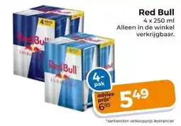Trekpleister Red Bull aanbieding
