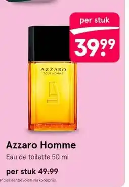 Etos Azzaro Homme aanbieding