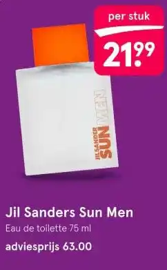 Etos Jil Sanders Sun Men aanbieding