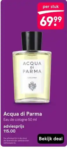 Etos Acqua di Parma aanbieding