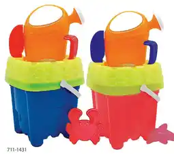 Toys2Play Emmerset neon kasteel 5-delig 18cm 2 assorti aanbieding