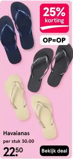Etos Havaianas aanbieding