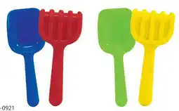 Toys2Play Schep en hark set 2 delig 18cm assorti aanbieding
