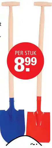 Toys2Play Schep Metaal Met Punt 91 Cm Assorti aanbieding