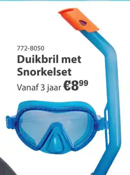 Toys2Play Duikbril met snorkel kinderen 2 assorti aanbieding