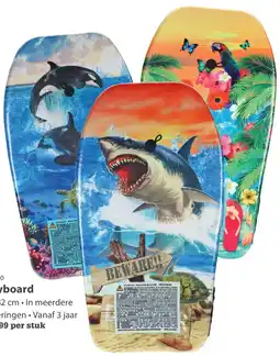 Toys2Play Bodyboard 84 cm EPS 3 assorti aanbieding