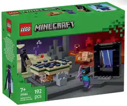 Toys2Play LEGO 21584 MinecraftReis Naar De Nether En Het EndPortaal aanbieding