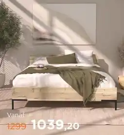 TotaalBED Bed Leeds | 140 x 200 cm | Hoekpoten aanbieding