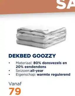 TotaalBED Dekbed Goozzy | all year aanbieding