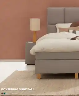 TotaalBED Boxspring sundfall aanbieding
