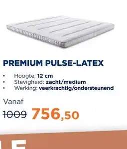 TotaalBED Topmatras Premium | pulse-latex aanbieding