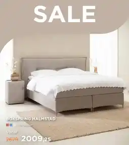 TotaalBED Boxspring Halmstad aanbieding